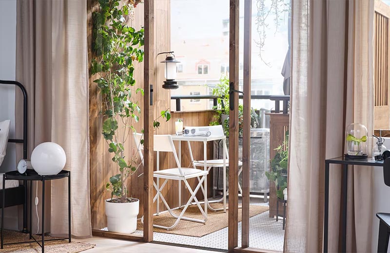 IKEA - Büyük hayallerin gerçekleştiği küçük bir balkon