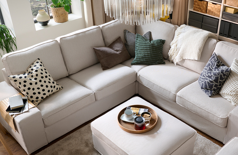 IKEA - A modern living room for a break alone or together