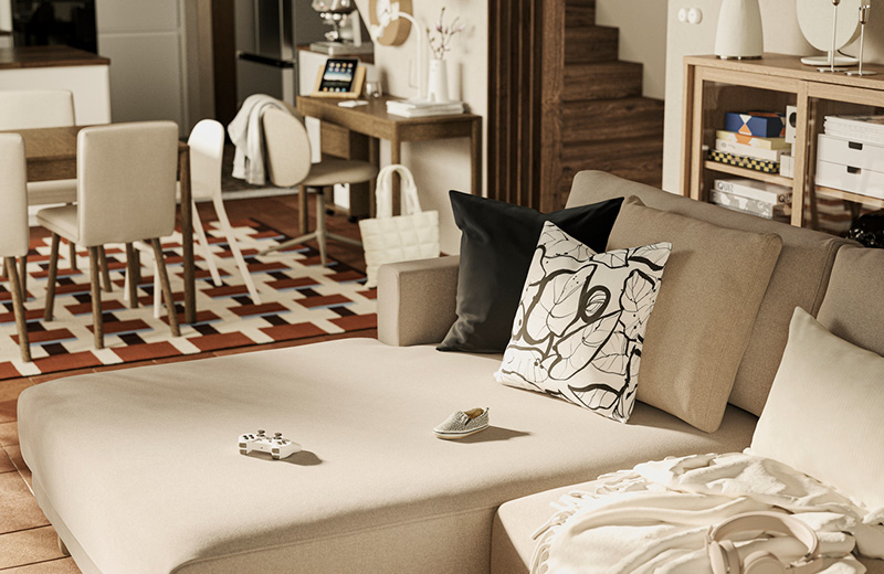 IKEA - Ailenizle kaliteli vakit geçirmek için oturma odası