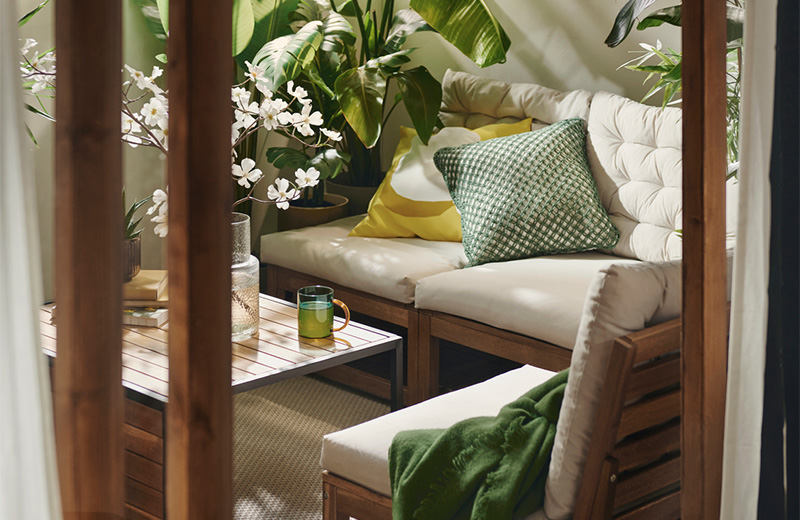 IKEA - For the green spirit in all of us: A lush balcony retreat 