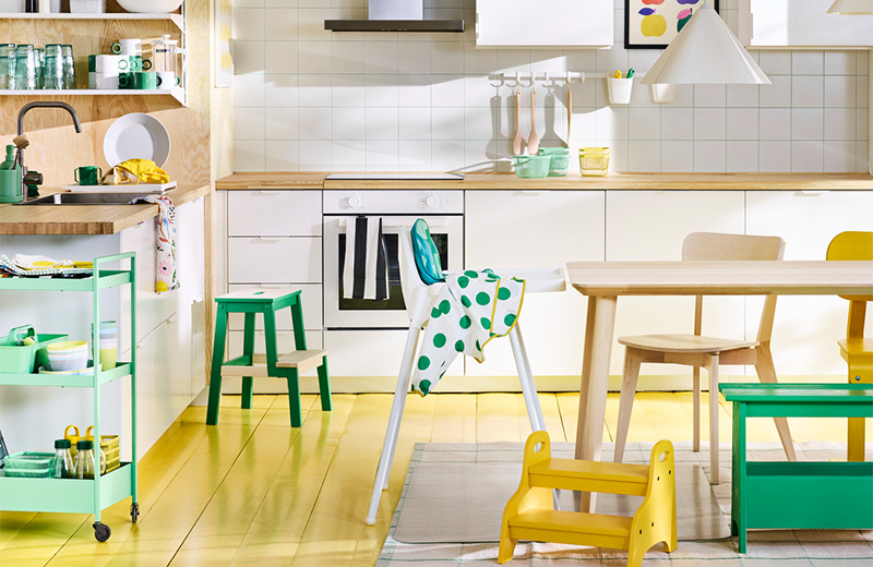 IKEA - Mutfağınız için küçük bir dokunuş, aile yemekleri için büyük bir adım