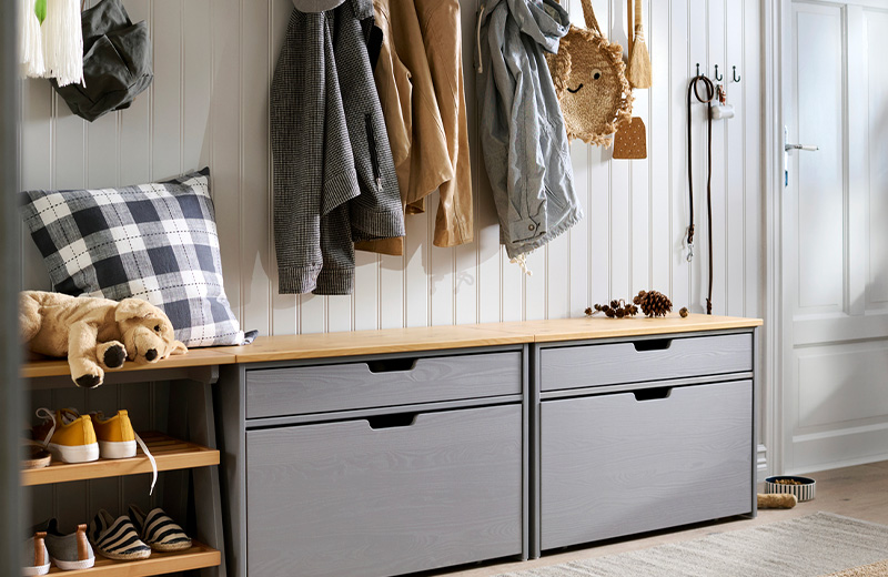 IKEA - Doğal görünümlü antre fikirleri
