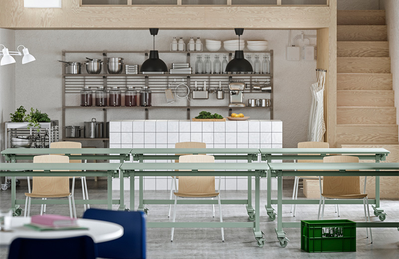 IKEA - Event furniture for a mouth-watering food studio