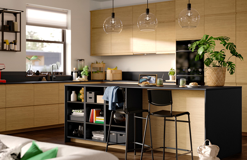 IKEA - A well-integrated kitchen for the large family