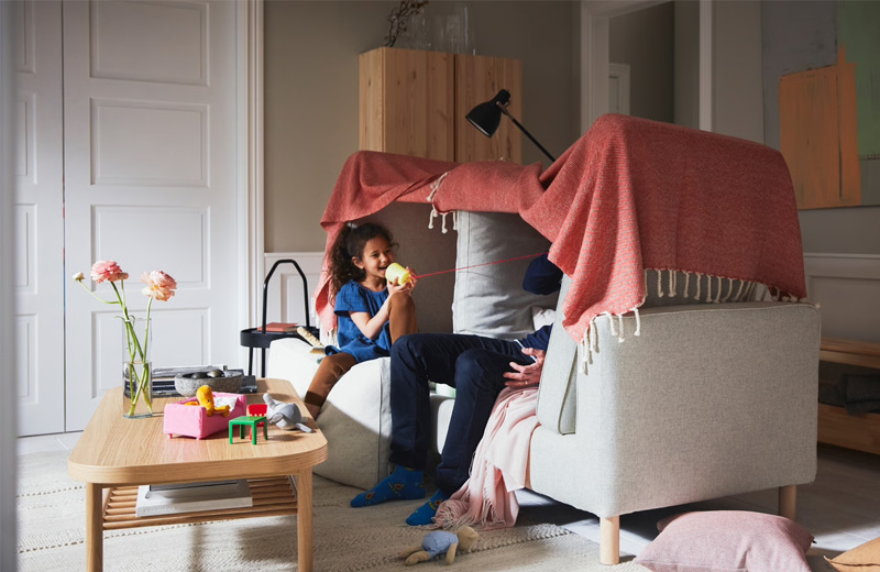 IKEA - How to set up a safe play area at home?