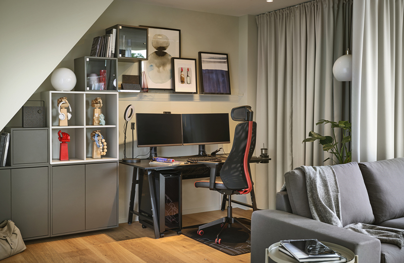 IKEA - Gamer odası dekorasyonu: Gamer odası için fikirler