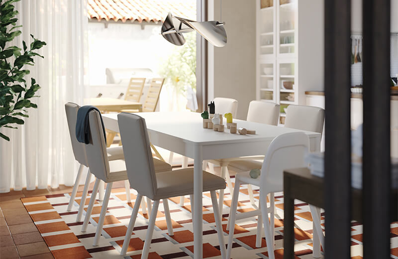 IKEA - An open dining room that adapts to every family moment