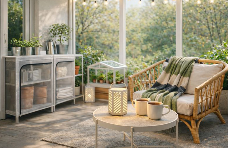 IKEA - Winter Garden Decoration