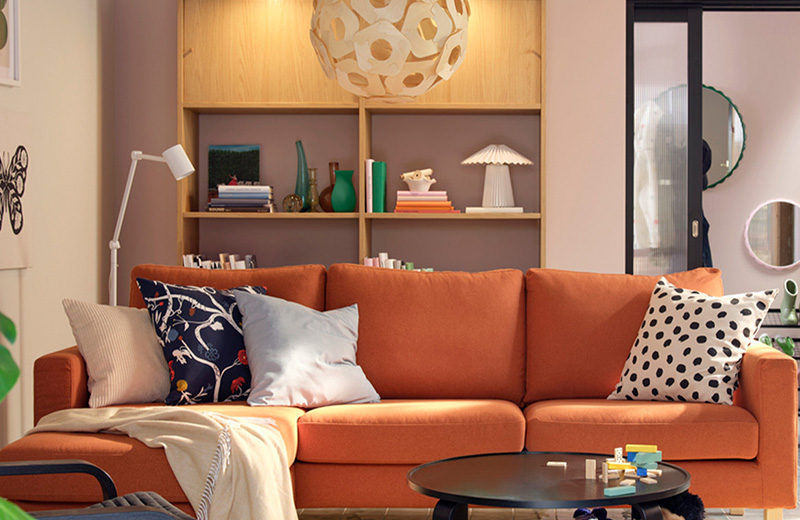 IKEA - A modern living room in classic IKEA style