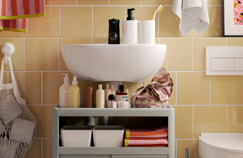 IKEA - Under sink bathroom storage ideas