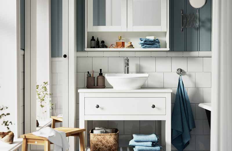 IKEA - An elegant bathroom with a laidback luxury feel