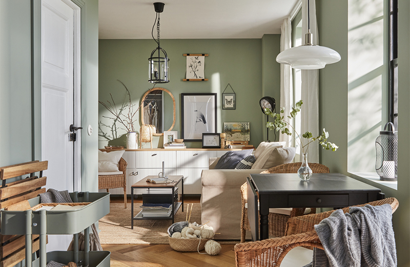 IKEA - Modern wooden home decoration