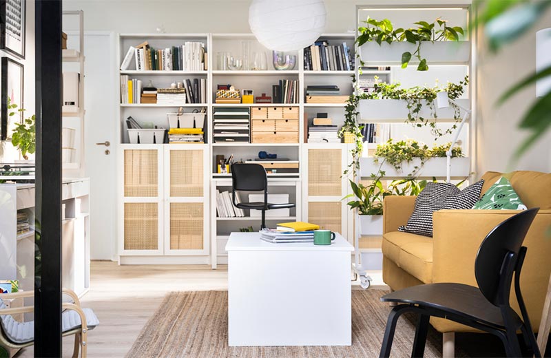 IKEA - Doğal, uyum içinde ve çok işlevli modern oturma odası