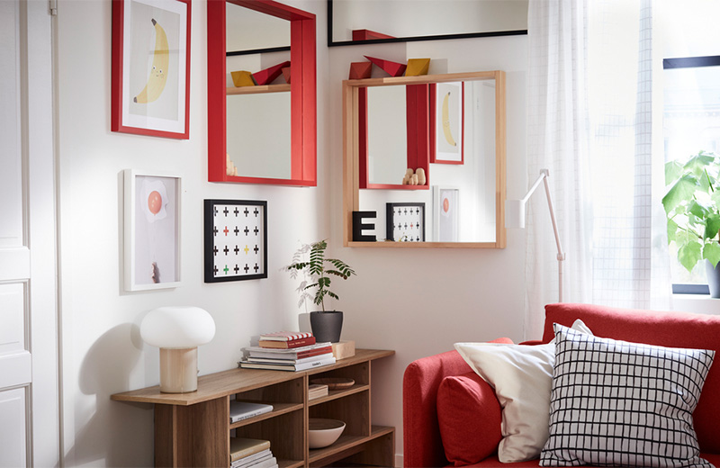 IKEA - How to boost your decor with wall mirrors?