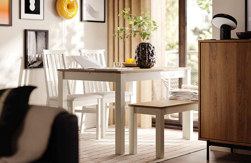 IKEA - Sosyal medyaya layık bir yemek odası