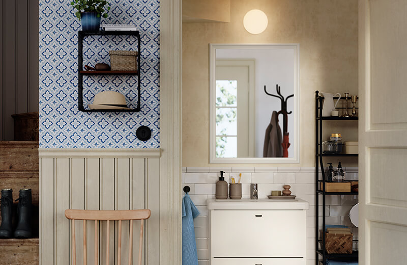 IKEA - Zamansız, düzenlemesi kolay bir banyo