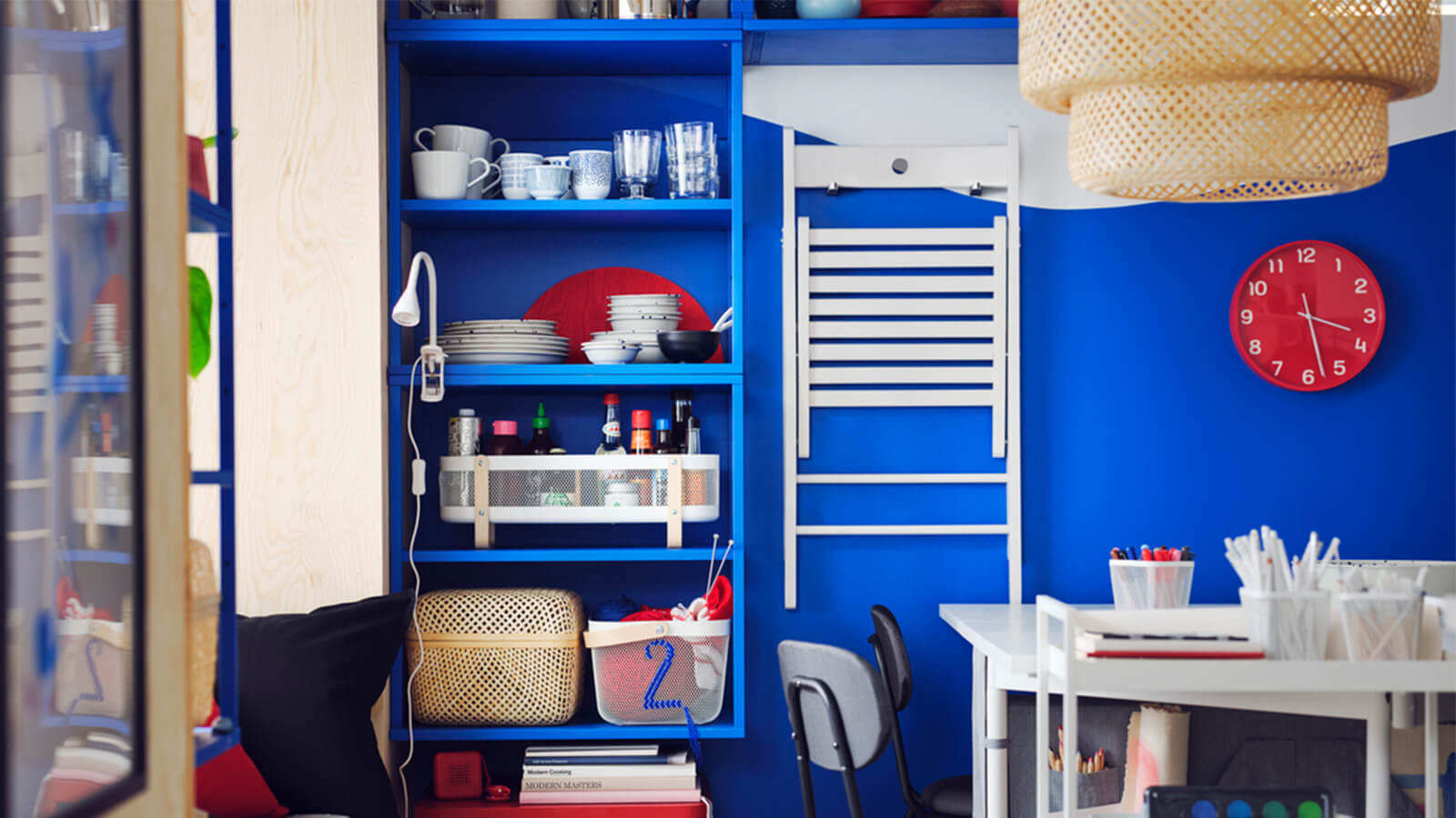 IKEA - 5  clever storage ideas for a small dining room that does it all