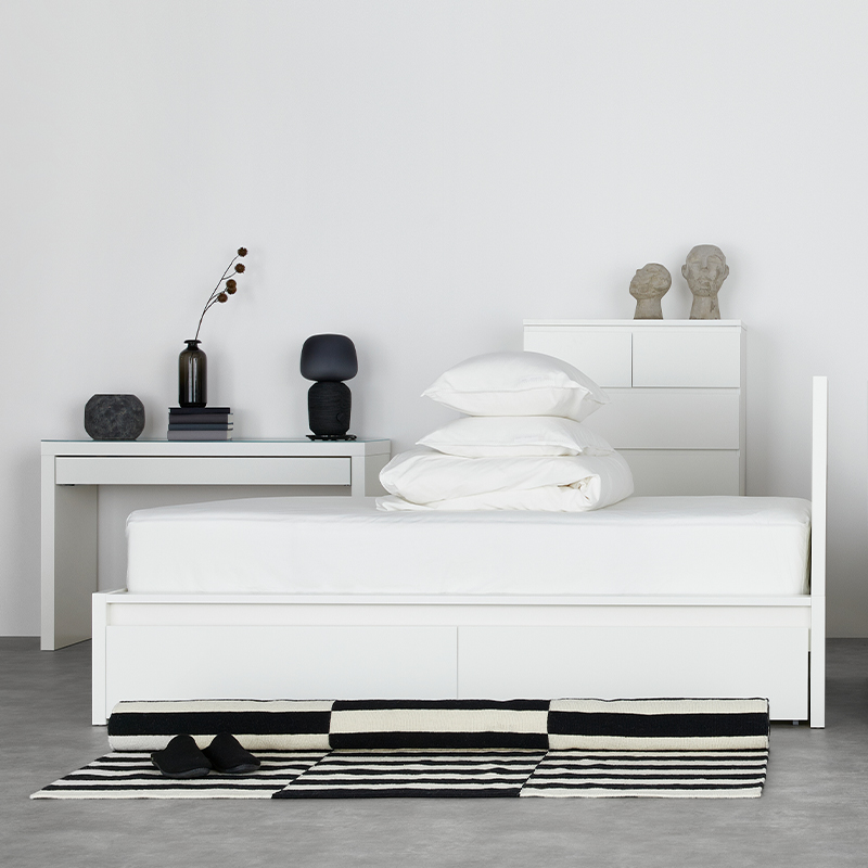 IKEA-malm luroy beyaz cift kisilik baza 01