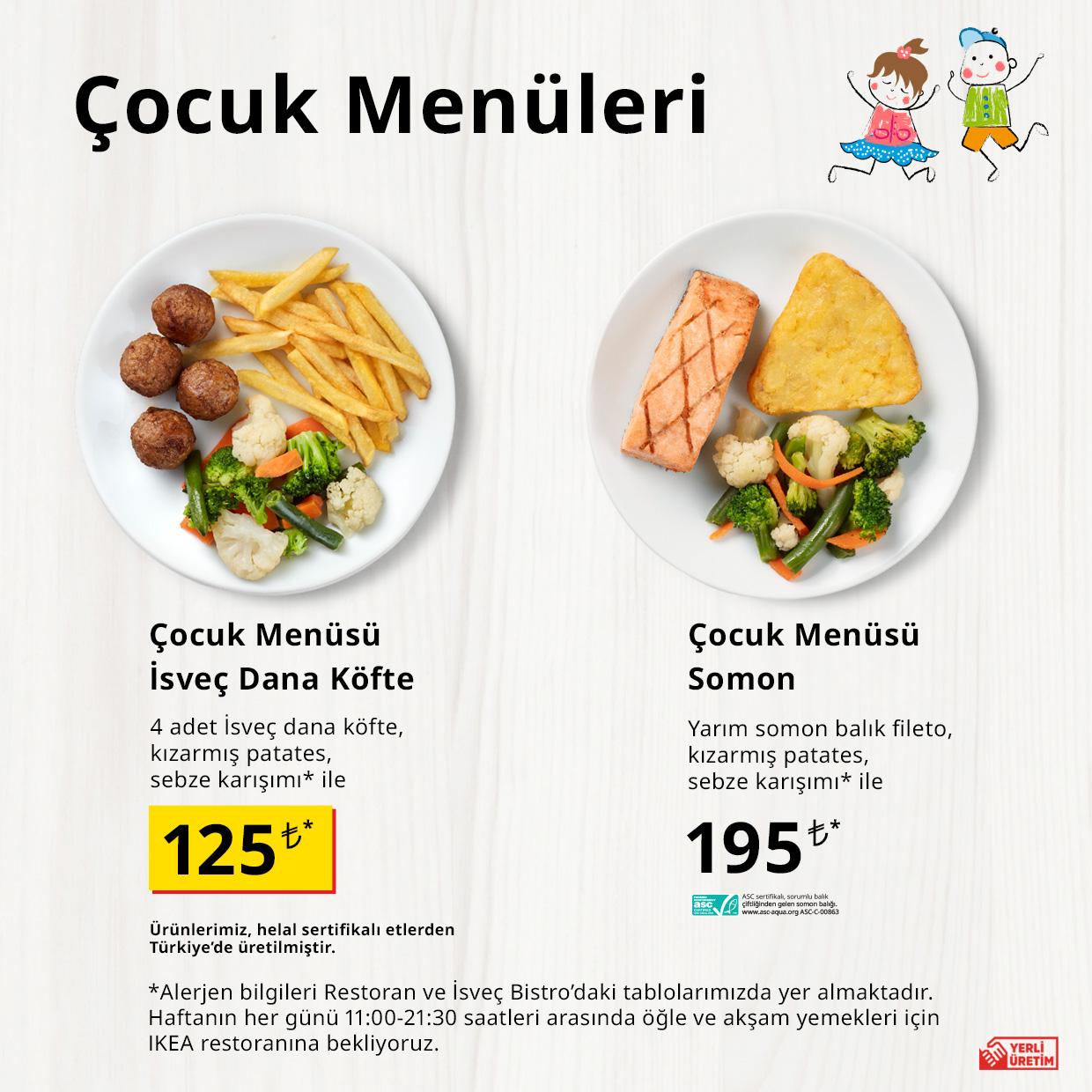 IKEA-cy25 cocuk menuleri tr