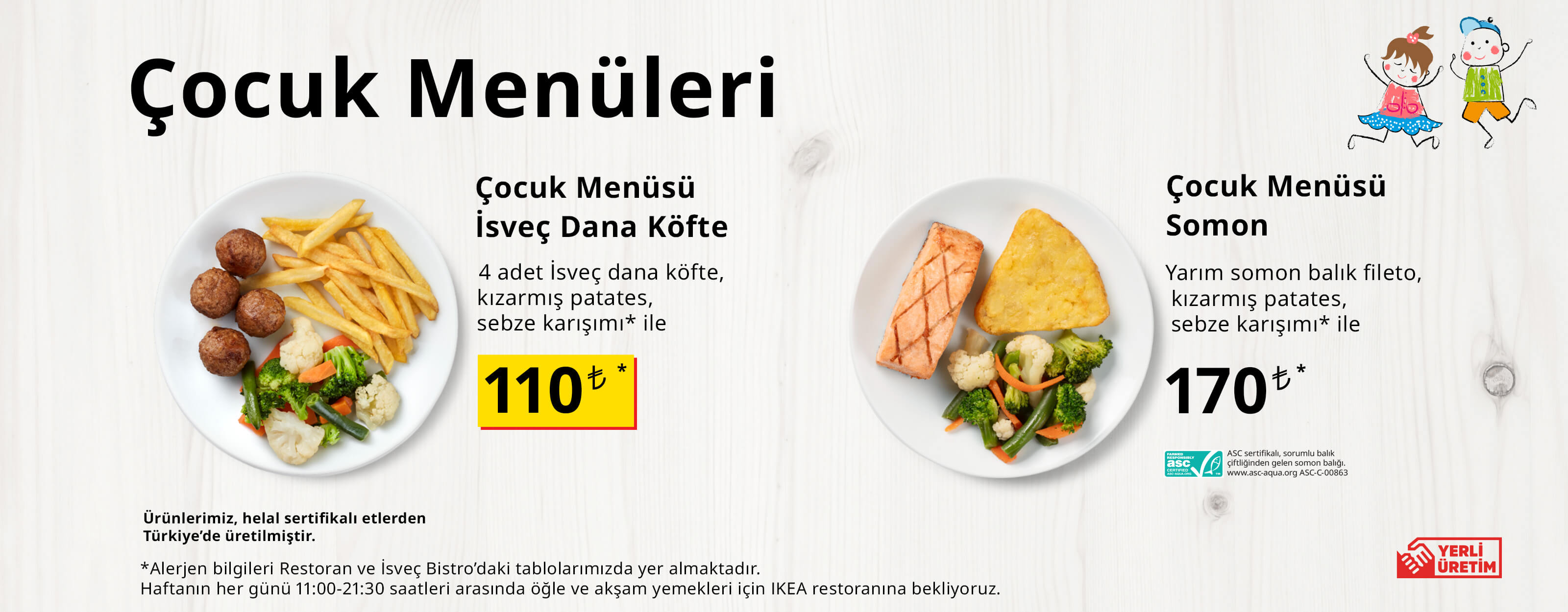 CY25 Çocuk Menüleri 
