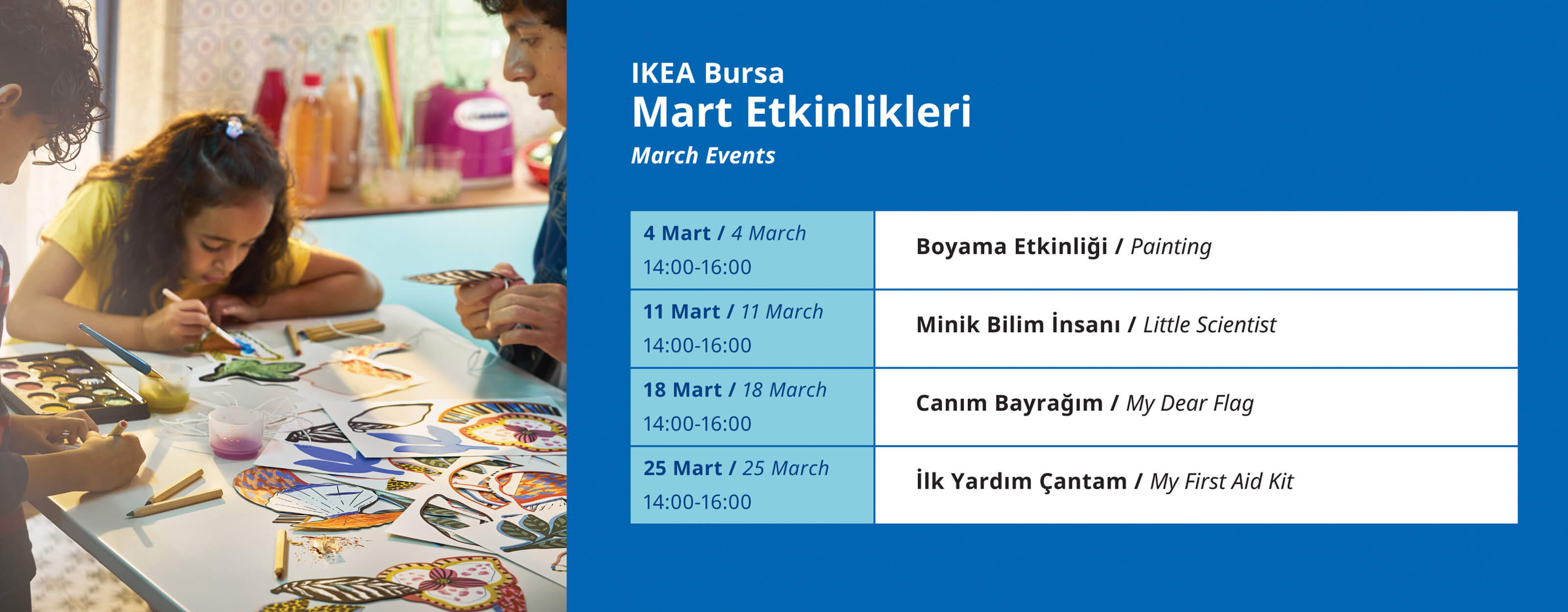 CY26 Bursa Etkinlik Takvimi 