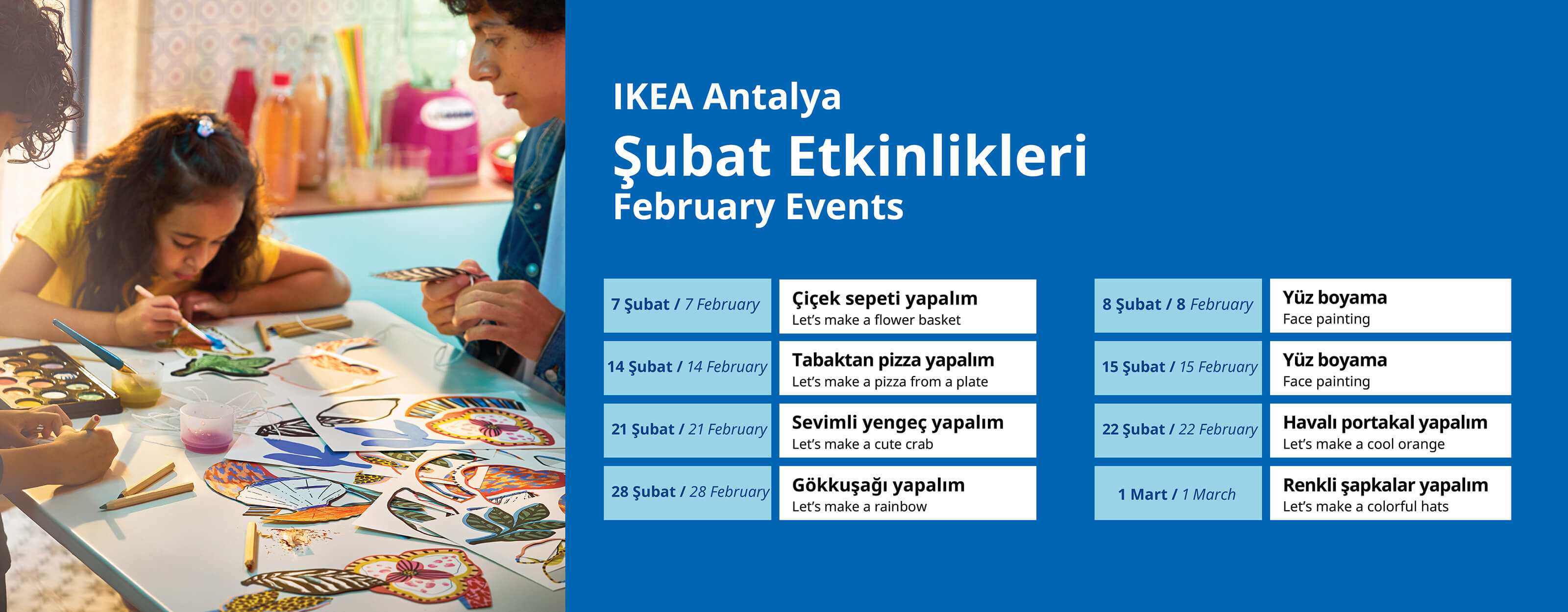 CY26 Antalya Etkinlik Takvimi