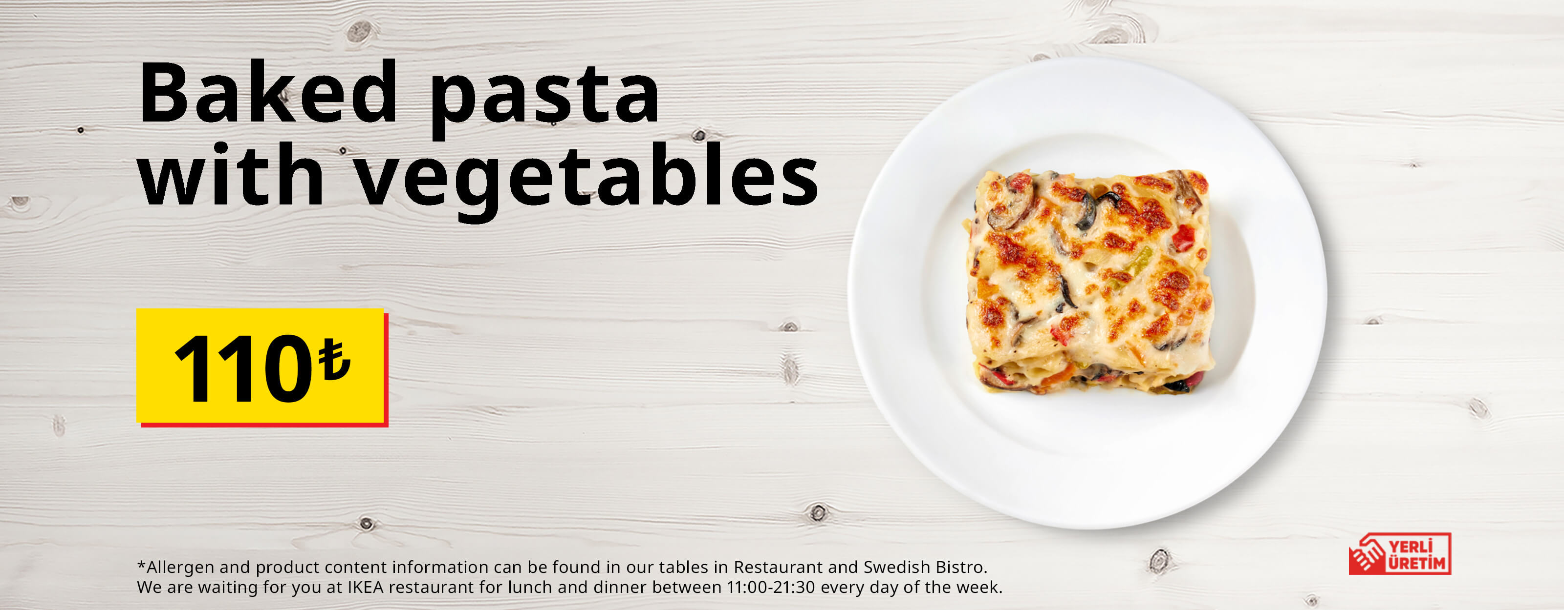 CY26 Sebzeli fırın makarna en