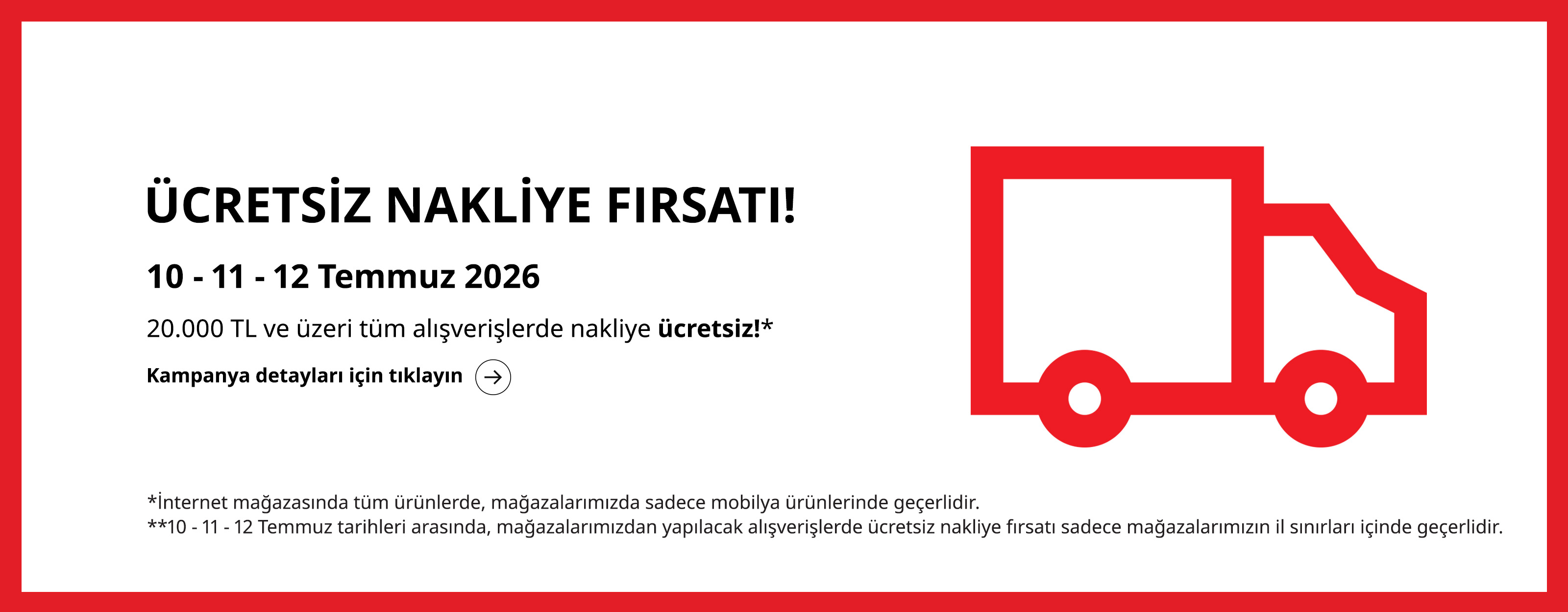 CY26 Nakliye Kampanyası Web - Mobil