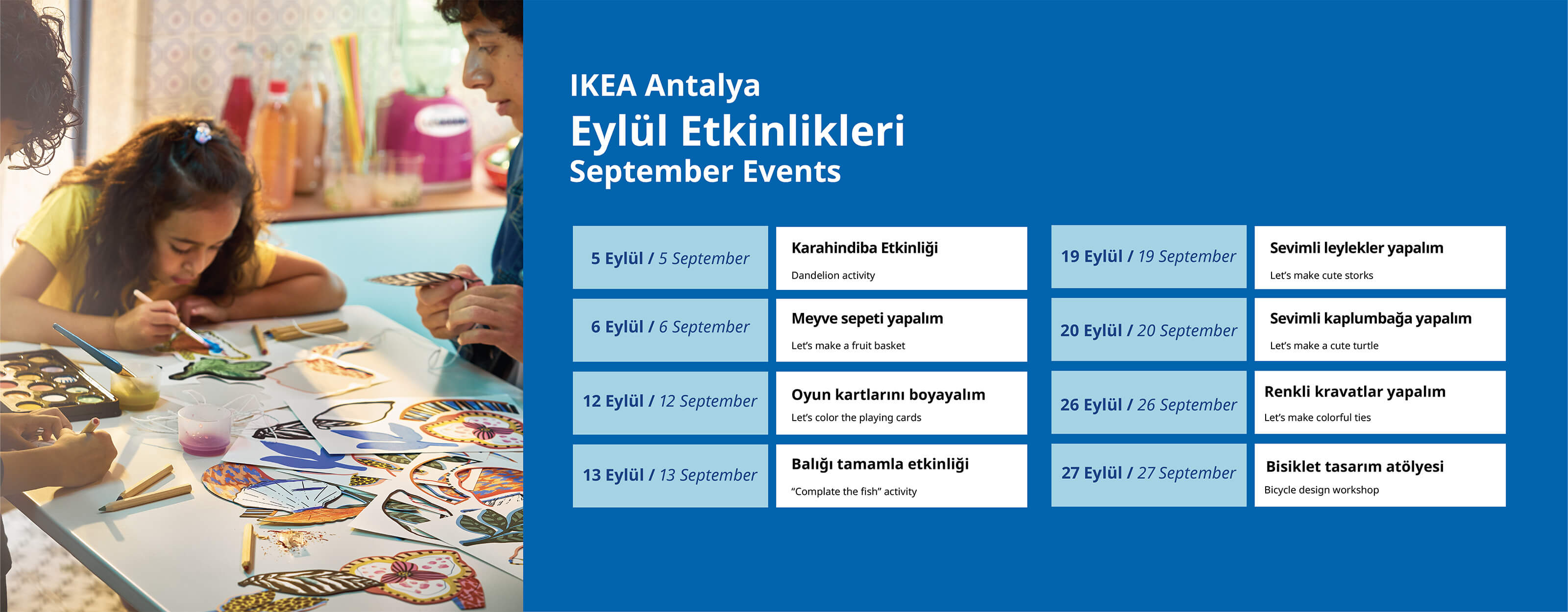 CY27 Antalya Etkinlik Takvimi
