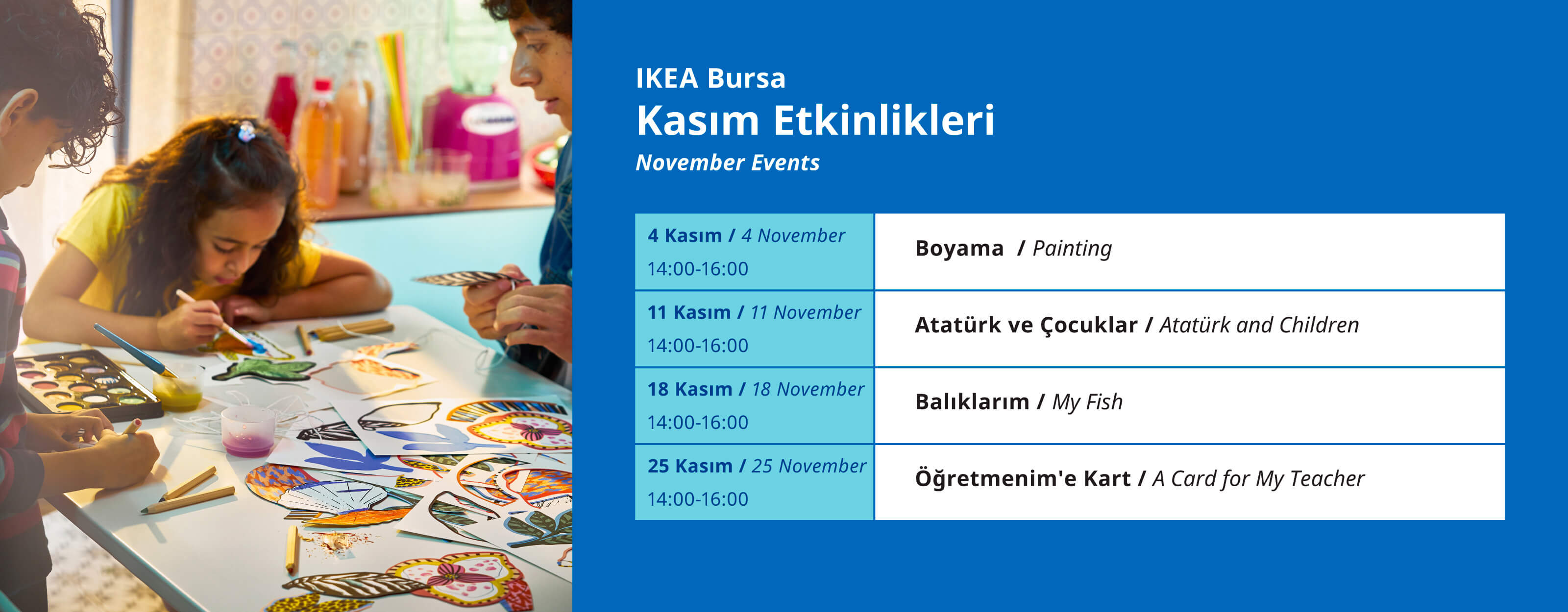 CY27 Bursa Etkinlik Takvimi 