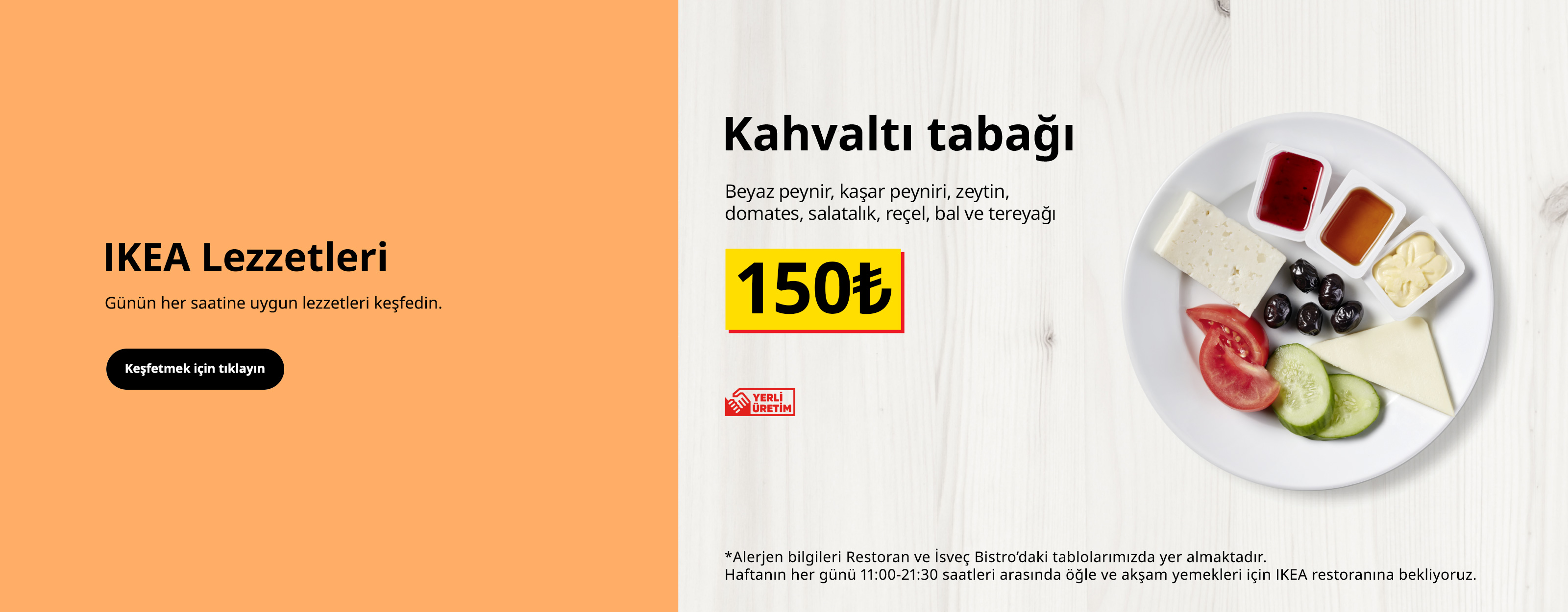 CY27 Kahvaltı tabağı