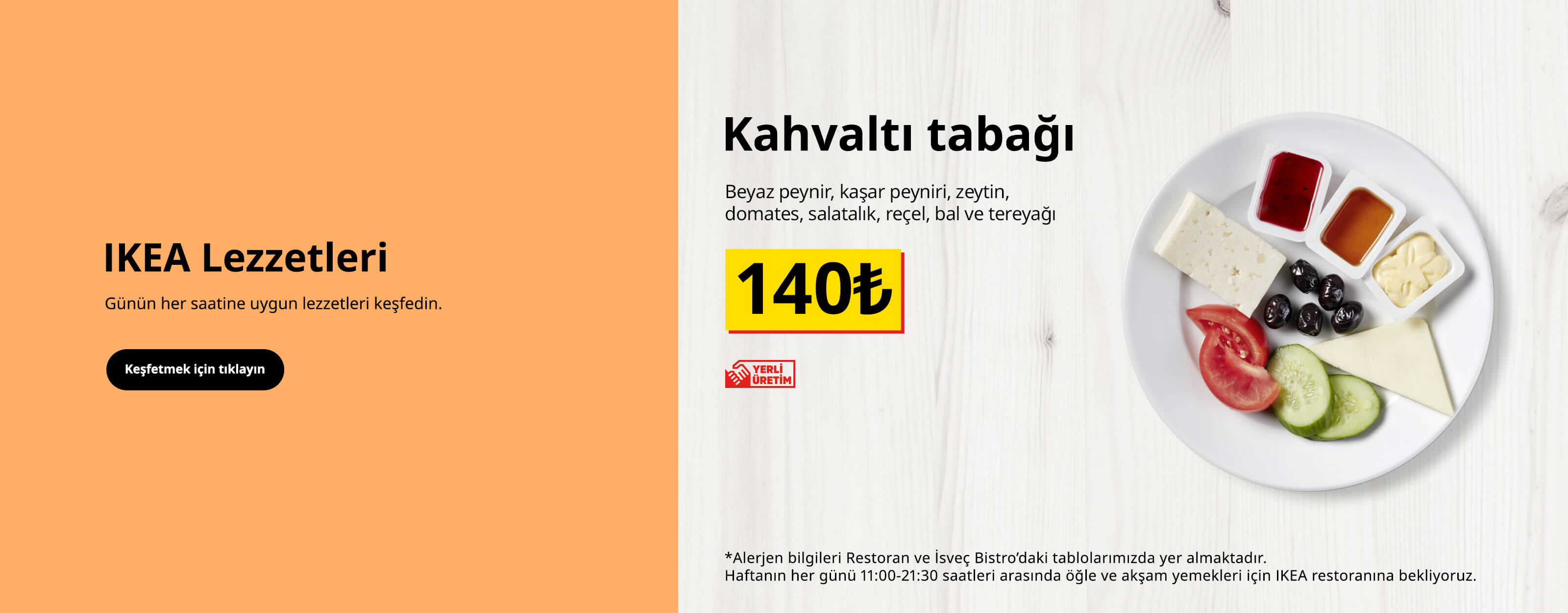 CY27 Kahvaltı tabağı