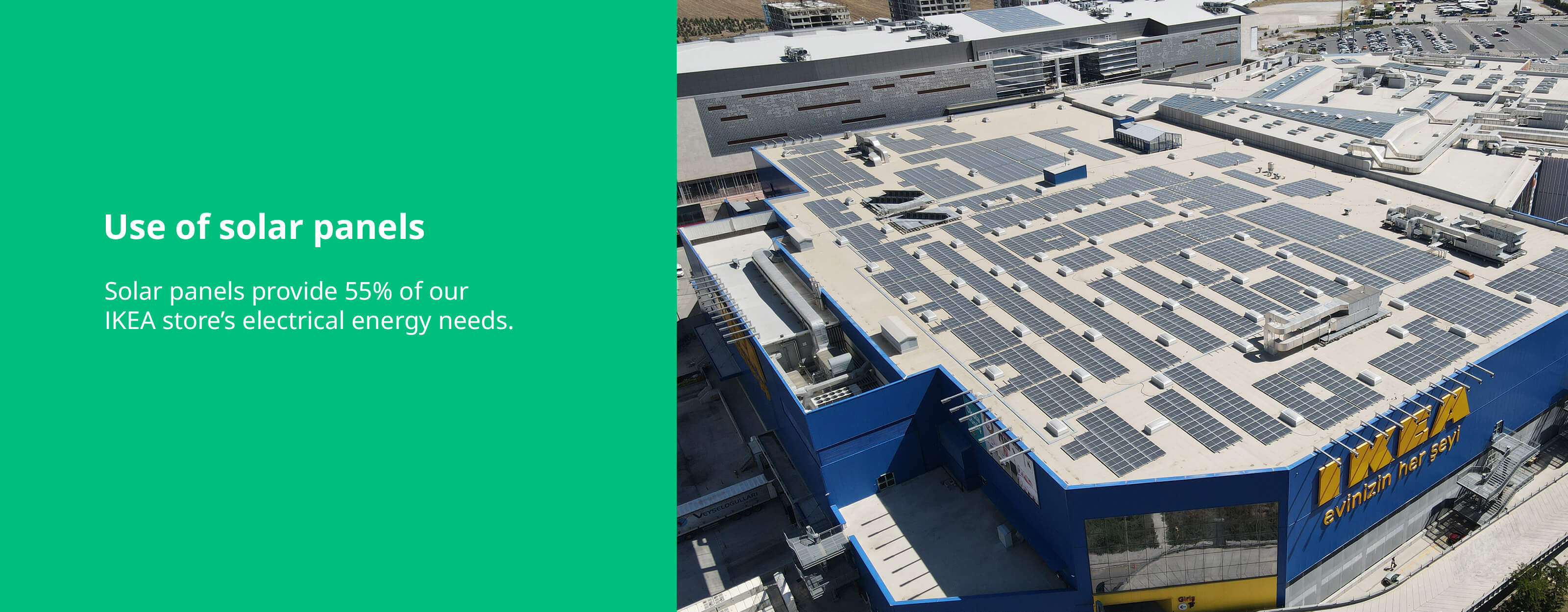 Ankara Mağaza güneş paneli kullanımı en