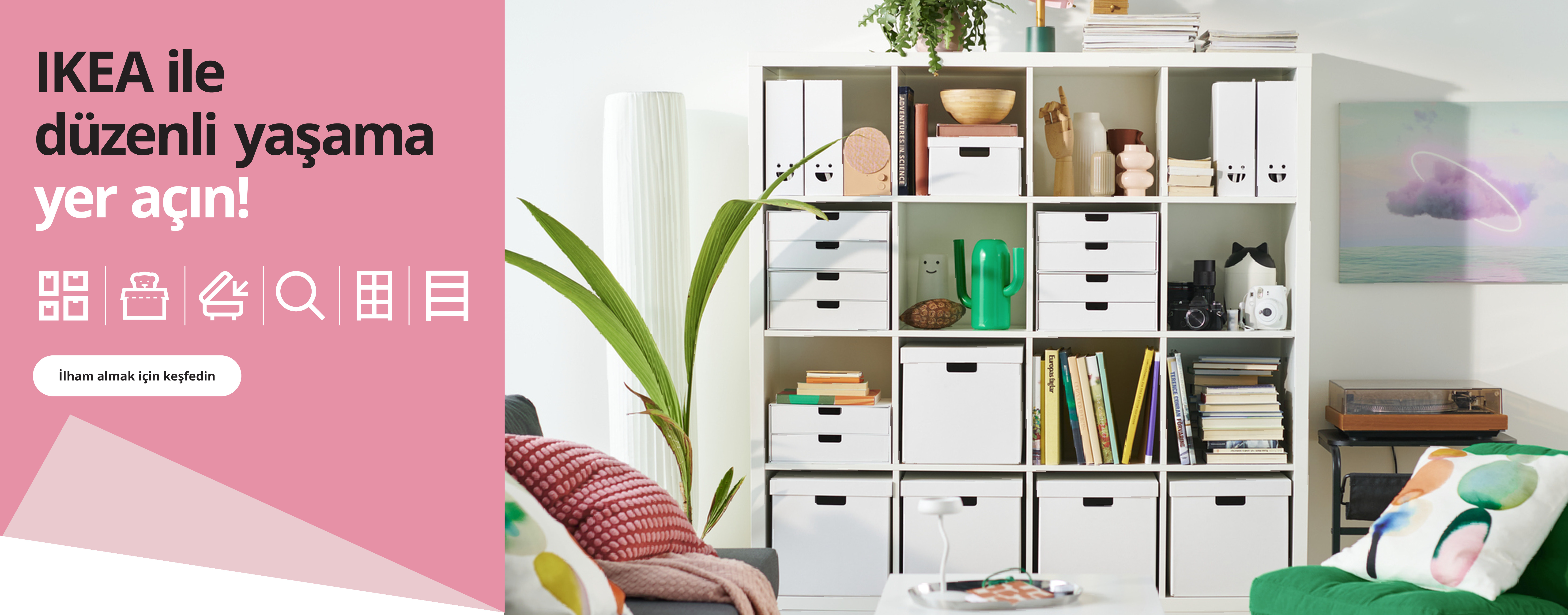 IKEA ile düzenli yaşam