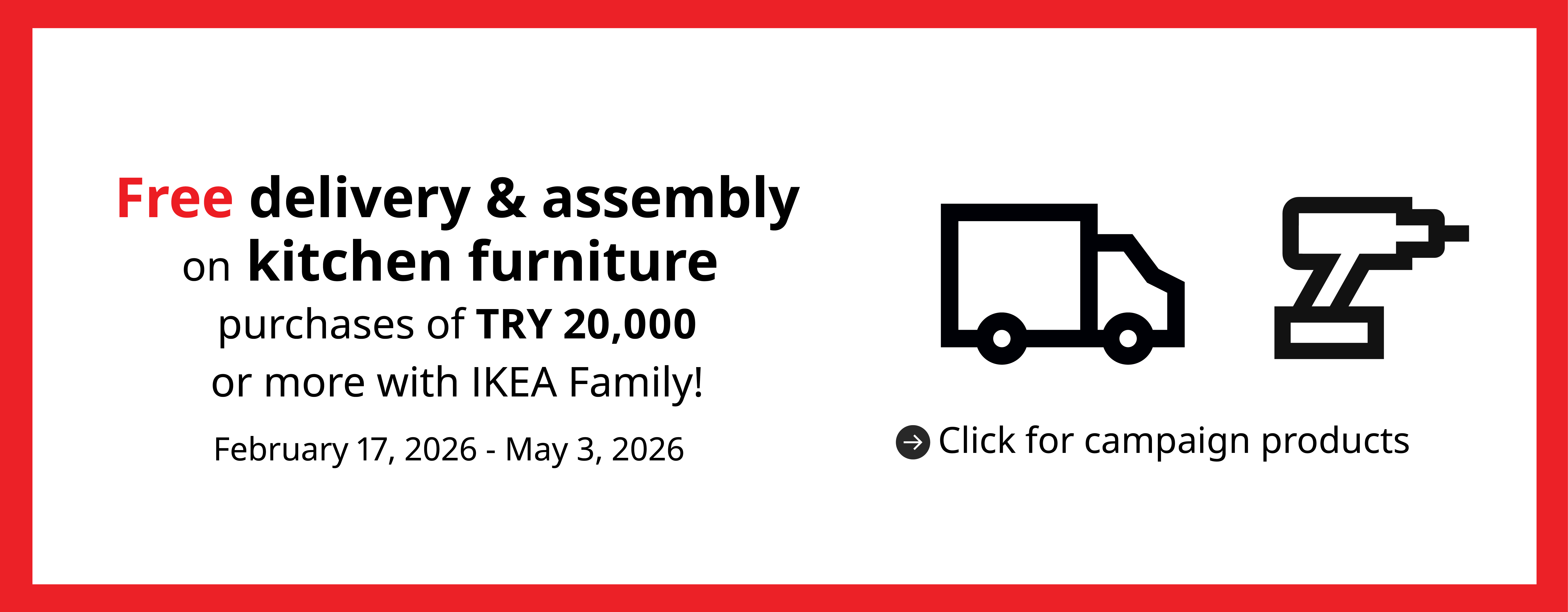 Mutfakj ücretsiz nakliye montaj kampanyası EN