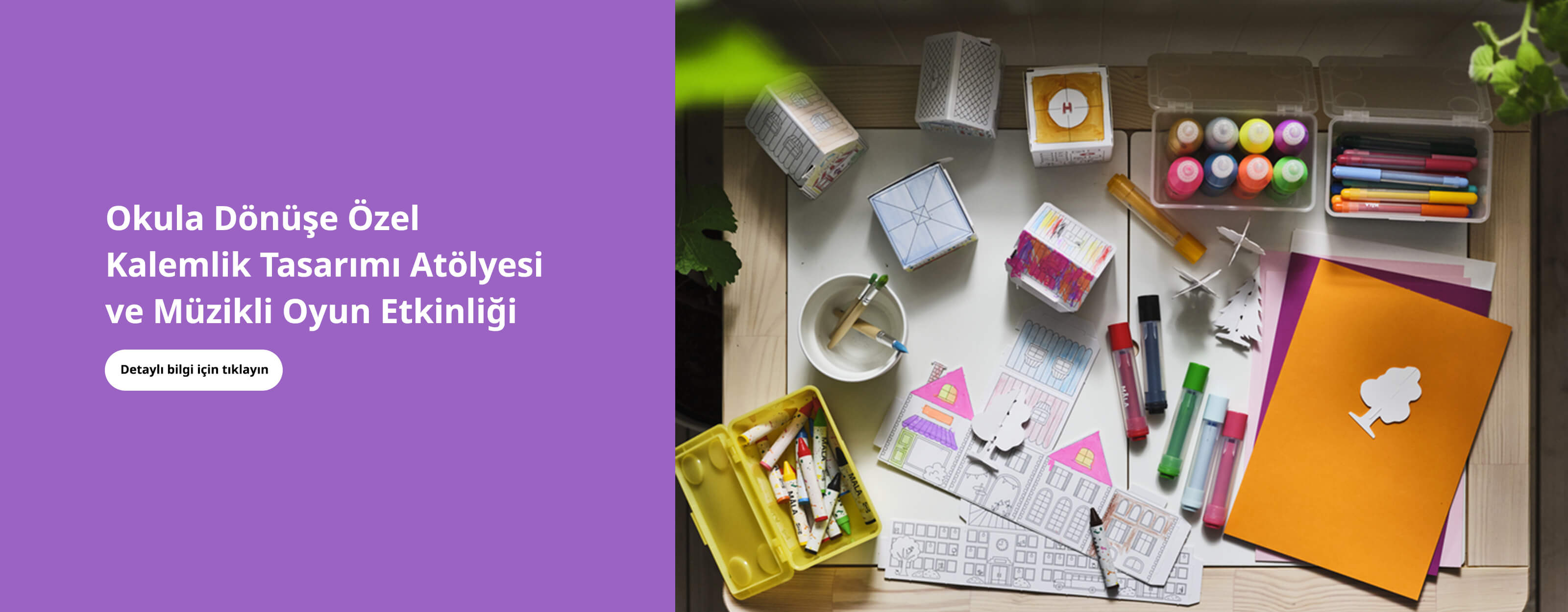 Okula dönüş etkinliği
