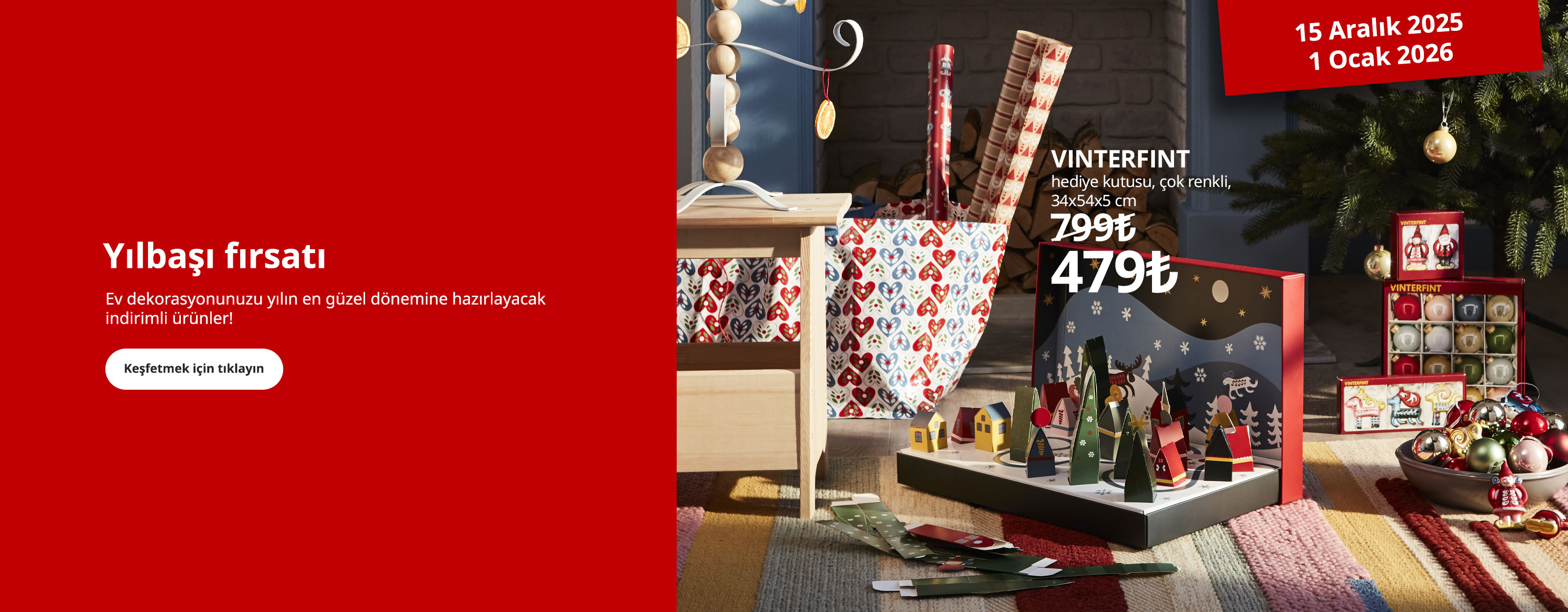 Yılbaşı fırsatı