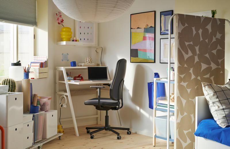 IKEA - Personalise your workspace with a colourful, vibrant style 