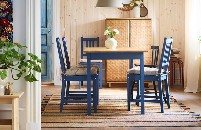 IKEA - Hayatın büyük-küçük anları için İskandinav stili bir yemek odası