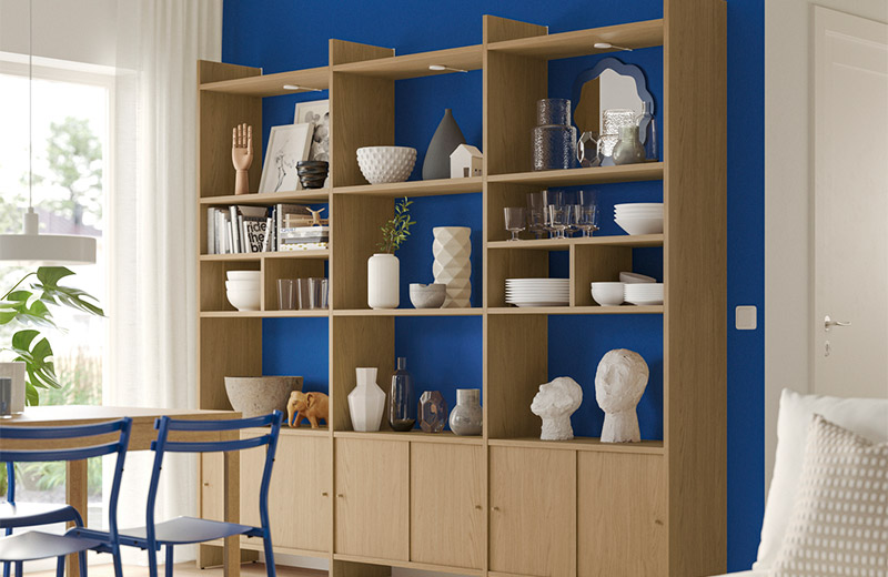 IKEA - How should a bookcase be organised? Bookcase organisation ideas