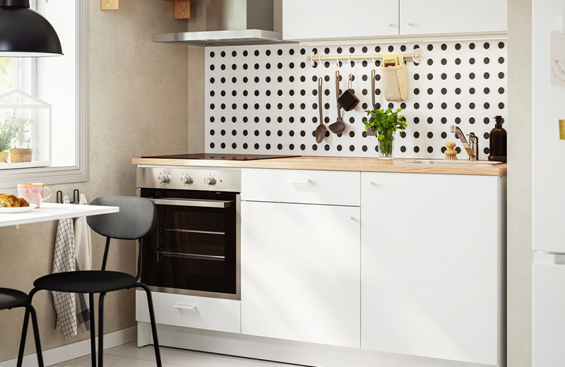IKEA - Küçük mutfaklar için kullanışlı düzenleme fikirleri 