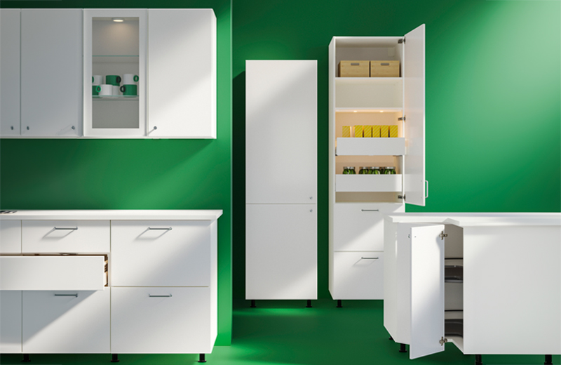 IKEA - How to choose kitchen cabinets and cabinet interiors