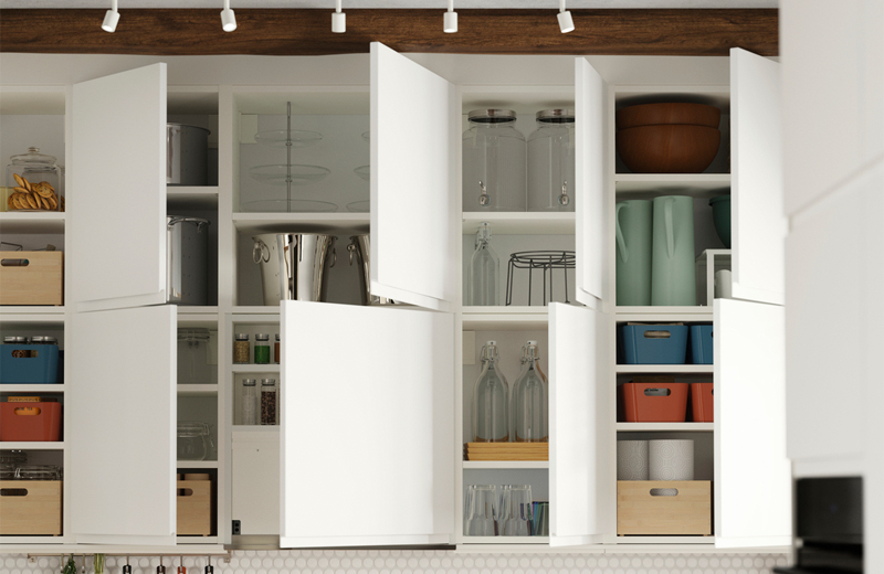 IKEA - Mutfak düzeni için gizli depolama alanları nasıl kullanılır?