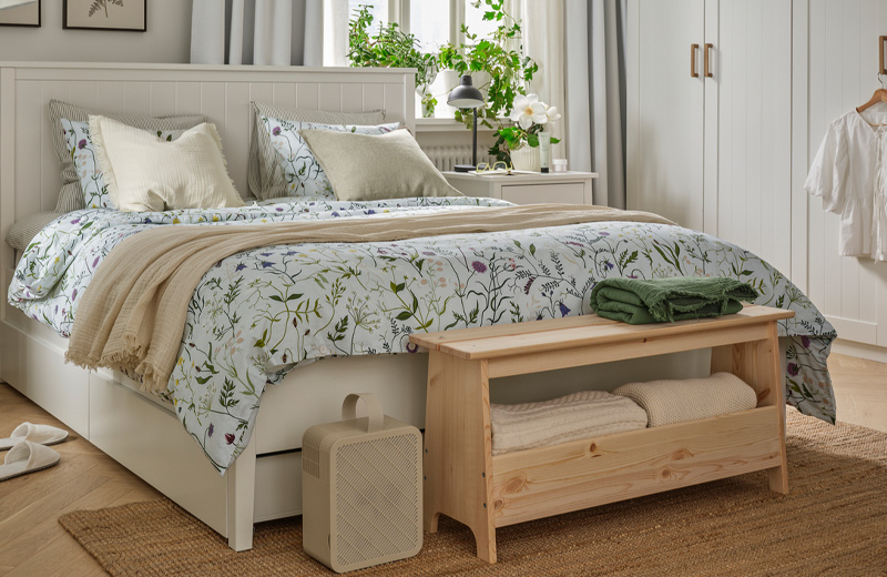 IKEA - 6 easy ways to declutter your bedroom