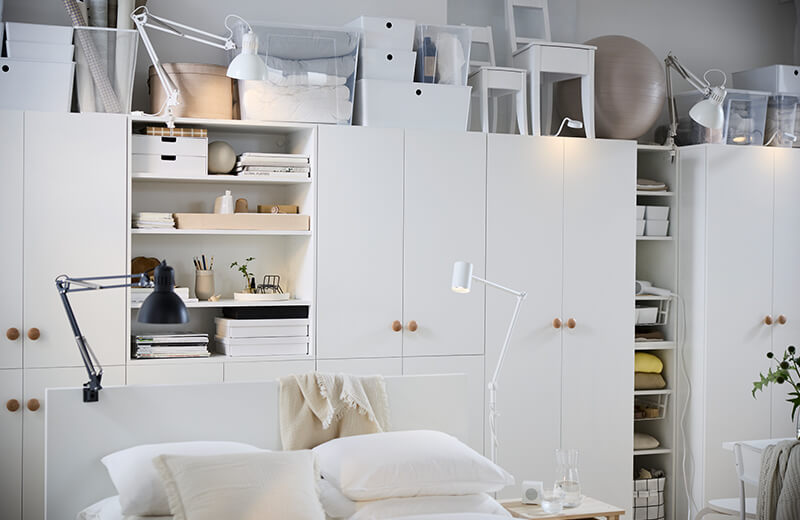 IKEA - Yüklük dolap nedir? Eviniz için akıllı depolama çözümleri