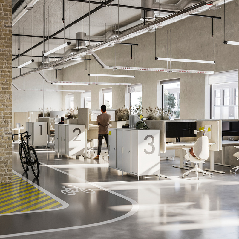 IKEA-acik ofis duzeni icin pratik fikirler 2