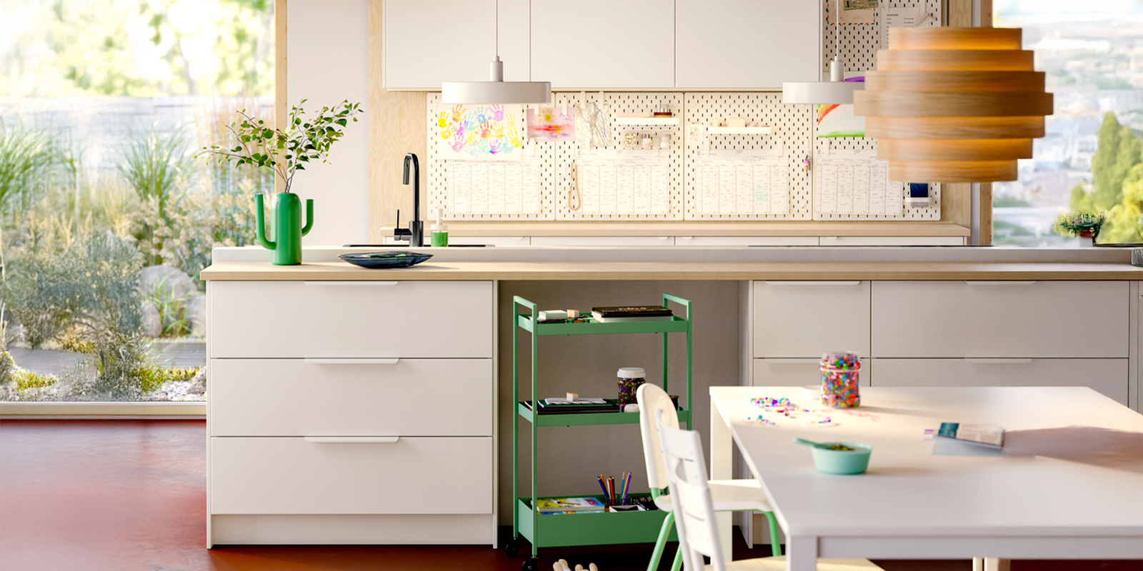 IKEA-aile etkinlikleri icin modern mutfak 1