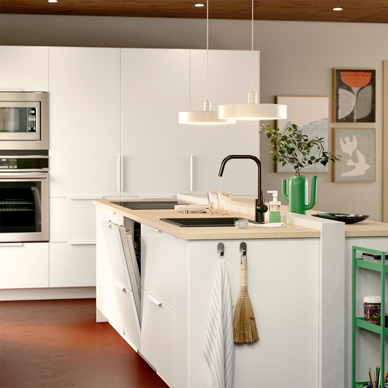 IKEA-aile etkinlikleri icin modern mutfak 2