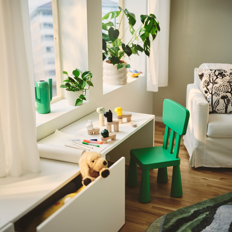 IKEA-neseli bir oturma odasi 9