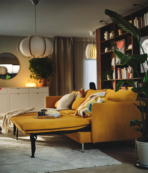 IKEA-aile yasamina uyum saglayan oturma odasi 9